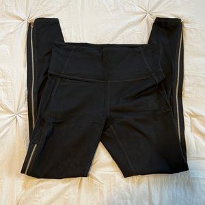 Zippered Athleta Leggings